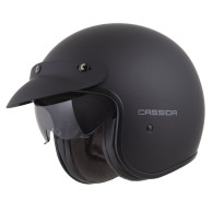 Cassida Oxygen 2.0 - offener Helm ECE 22.06 mattschwarz