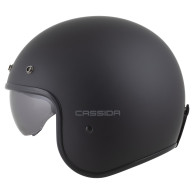 Cassida Oxygen 2.0 – kask otwarty ECE 22.06 czarny mat
