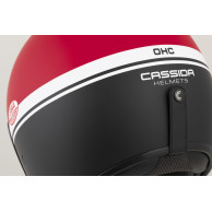 Offener Helm Cassida Oxygen 2.0 Gear ECE 22.06 mit Blendschutz.