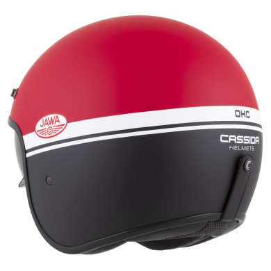 Offener Helm Cassida Oxygen 2.0 Gear ECE 22.06 mit Blendschutz.
