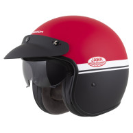 Offener Helm Cassida Oxygen 2.0 Gear ECE 22.06 mit Blendschutz.