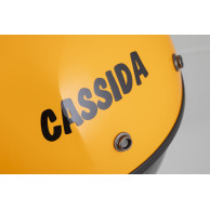 Nyitott típusú Cassida Oxygen 2.0 Gear ECE 22.06 sisak szélvédővel.