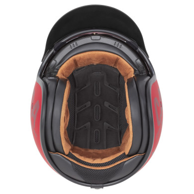 Offener Helm Cassida Oxygen 2.0 Gear ECE 22.06 mit Blendschutzschirm.