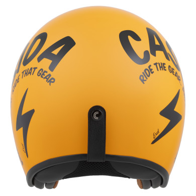 Offener Helm Cassida Oxygen 2.0 Gear ECE 22.06 mit Blendschutzschirm.