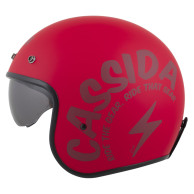 Offener Helm Cassida Oxygen 2.0 Gear ECE 22.06 mit Blendschutzschirm.