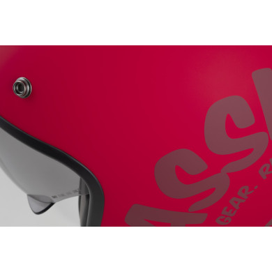 Offener Helm Cassida Oxygen 2.0 Gear ECE 22.06 mit Blendschutzschirm.