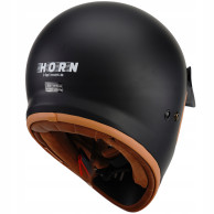 Horn SHADOW ECE 22.06 integral motorbike helmet | Blenda, intercom