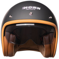 HORN H629 open face helmet sun visor ECE 22.06 intercom ready
