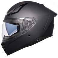 Motorradhelm Horn Viper Rot 853 Integralhelm Sonnenblende Antifog Intercom vorbereitet ECE 22.06