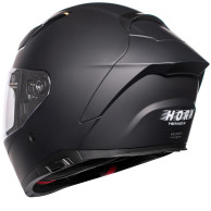 Horn Viper Red 853 integral motorbike helmet anti-fog intercom ECE 22.06
