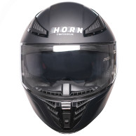 Prilba na motocykel Horn Viper Red 853 integrálna s antifog clonou interkom ECE 22.06