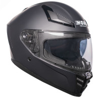 Prilba na motocykel Horn Viper Red 853 integrálna s antifog clonou interkom ECE 22.06