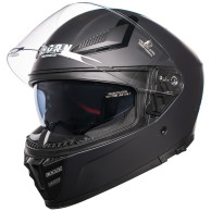 Horn Viper Red 853 integral motorbike helmet anti-fog intercom ECE 22.06