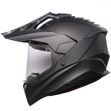 HORN Cross 916 helmet | with visor & peak | intercom ready | antifog shield | ECE 22.06 | 1650 g