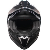 HORN Cross 916 helmet | with visor & peak | intercom ready | antifog shield | ECE 22.06 | 1650 g