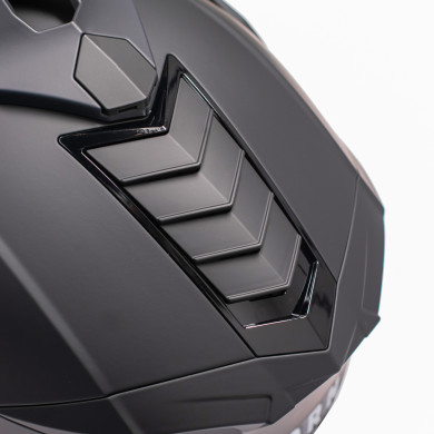 HORN Cross 916 helmet | with visor & peak | intercom ready | antifog shield | ECE 22.06 | 1650 g