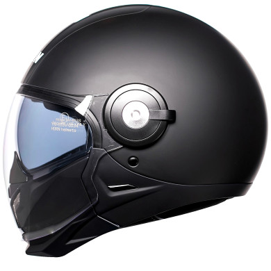 HORNSpace 651 motorcycle helmet – removable chin guard, visor, ECE 22.06