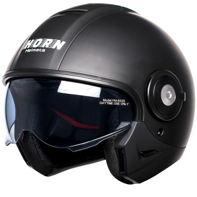 HORNSpace 651 motorcycle helmet – removable chin guard, visor, ECE 22.06