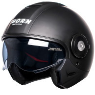 HORNSpace 651 motorcycle helmet – removable chin guard, visor, ECE 22.06