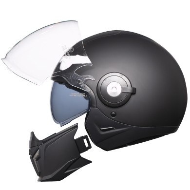 Kask motocyklowy HORN Space 3w1 ECE 22.06 blenda antifog interkom