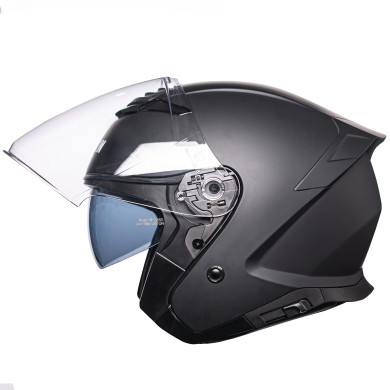 kask motocyklowy HORN H655 Jet (czarny mat)