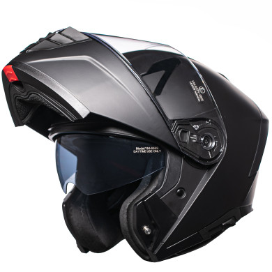 Horn Motorradhelm ECE 22.06 mit Visier, unter Gegensprechanlage