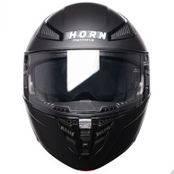 Horn motorbike helmet ECE 22.06 with visor, under intercom
