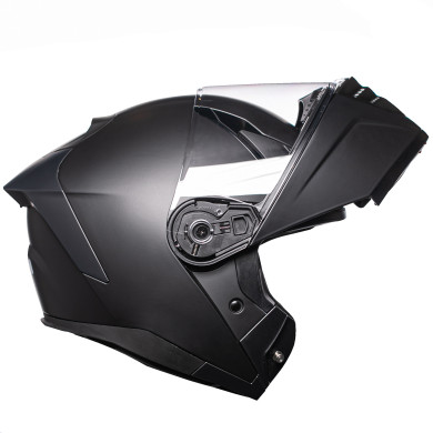 Horn motorbike helmet ECE 22.06 with visor, under intercom