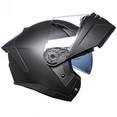 Horn Motorradhelm ECE 22.06 mit Visier, unter Gegensprechanlage