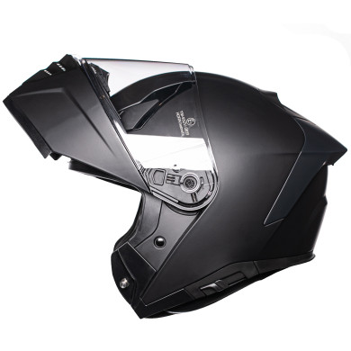 Horn Motorradhelm ECE 22.06 mit Visier, unter Gegensprechanlage