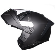 Horn motorbike helmet ECE 22.06 with visor, under intercom