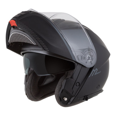 Cassida Modulo 2.1 Compass in matte black and grey - chin strap