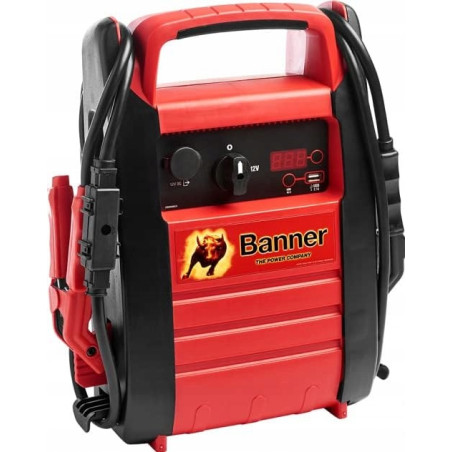 Banner Power Booster PB12-900A/2300A Akumulator AGM 23Ah Wyjście 12V DC USB