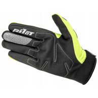 RĘKAWICE MOTOCYKLOWE PIONEER PILOT fluo żółte