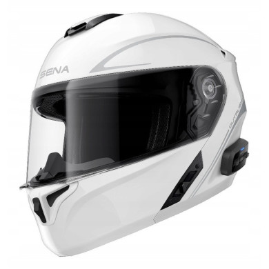 SENA Phantom – a full-face helmet with Mesh 3.0 intercom and LED lights