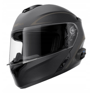 Sena Outrush R Bluetooth Kieferhelm mattschwarz ECE 22.06