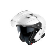 SENA Outstar S White Open-Face Helmet L – Bluetooth 5.0 Sun Visor ECE 22.06