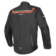 Jacke Bullet II, AYRTON (schwarz/rot/grau) 2026