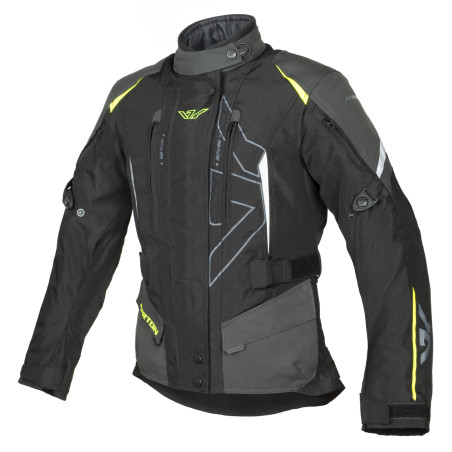 Damenjacke Teressa II, AYRTON (schwarz/grau/gelb fluo) 2026