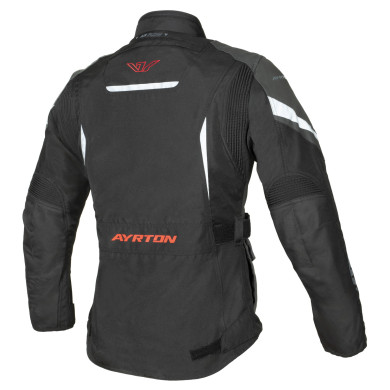 Damenjacke Teressa II, AYRTON (schwarz/grau/rot fluo) 2026
