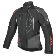 Damenjacke Teressa II, AYRTON (schwarz/grau/rot fluo) 2026
