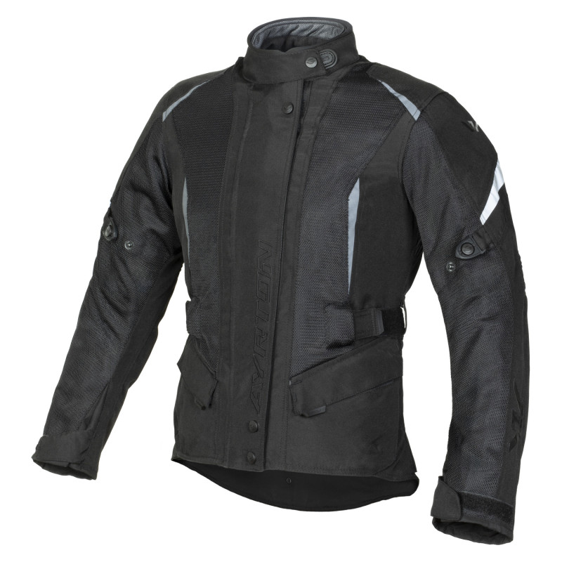 Damenjacke Teressa II Flow, AYRTON (schwarz/grau) 2026