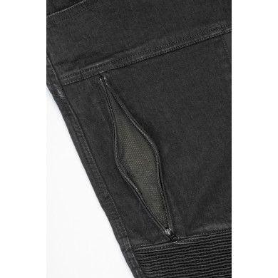 Motorcycle Denim Pants 505, AYRTON (black) 2026