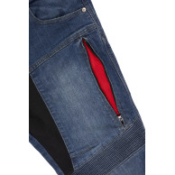 Spodnie motocyklowe jeans 505 Ayrton – kevlar, regular fit