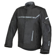 AYRTON Bullet II fekete szürke CE 2. szintű textil motoros dzseki