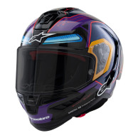 Alpinestars R10 Martinator - FIM ECE 22.06 karbonszálas teljes arcú bukósisak.