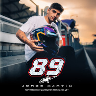 Alpinestars R10 Martinator - FIM ECE 22.06 karbonszálas teljes arcú bukósisak.