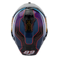 Alpinestars R10 Martinator - FIM ECE 22.06 karbonszálas teljes arcú bukósisak.