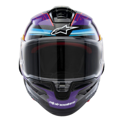 Alpinestars R10 Martinator - FIM ECE 22.06 karbonszálas teljes arcú bukósisak.