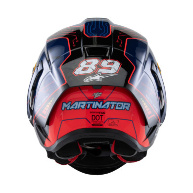 Alpinestars R10 Martinator - celoobličková prilba FIM ECE 22.06 z uhlíkovej vlákna